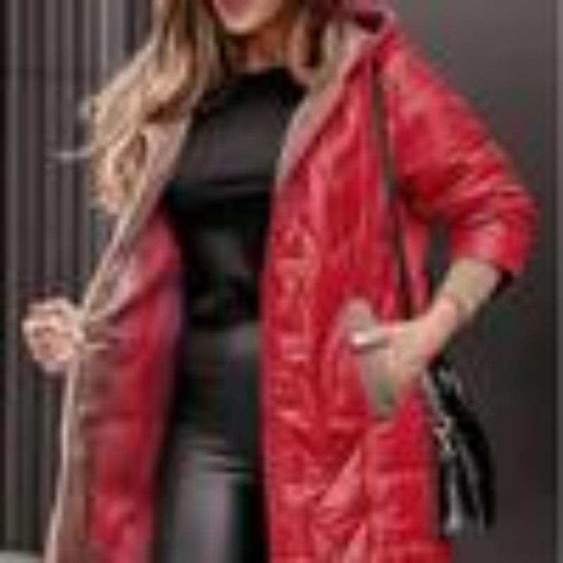 Нова модна жіноча бавовняна одноколірна одноколірна бавовняна куртка з капюшоном і довгими рукавами 2025 року XXXXL червоний
Нова модна жіноча бавовняна одноколірна одноколірна бавовняна куртка з капюшоном і довгими рукавами 2025 року XXXXL червоний