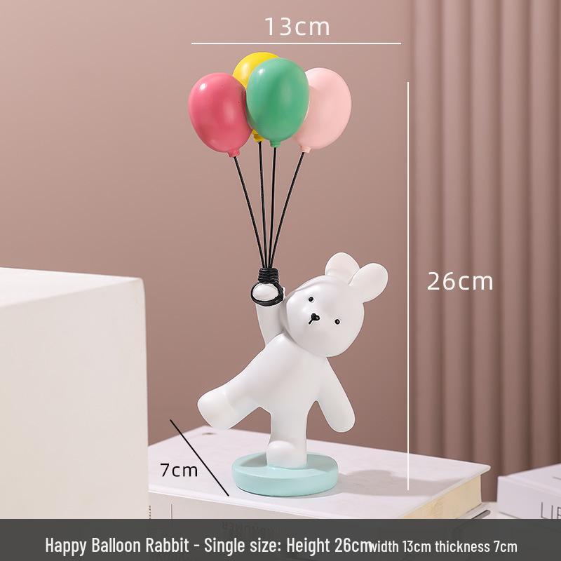 Teddy Bear Balloon Resin Figurine: Cute Wedding Gift and Girlish Room Ornament
Teddy Bear Balloon Resin Figurine: Cute Wedding Gift and Girlish Room Ornament