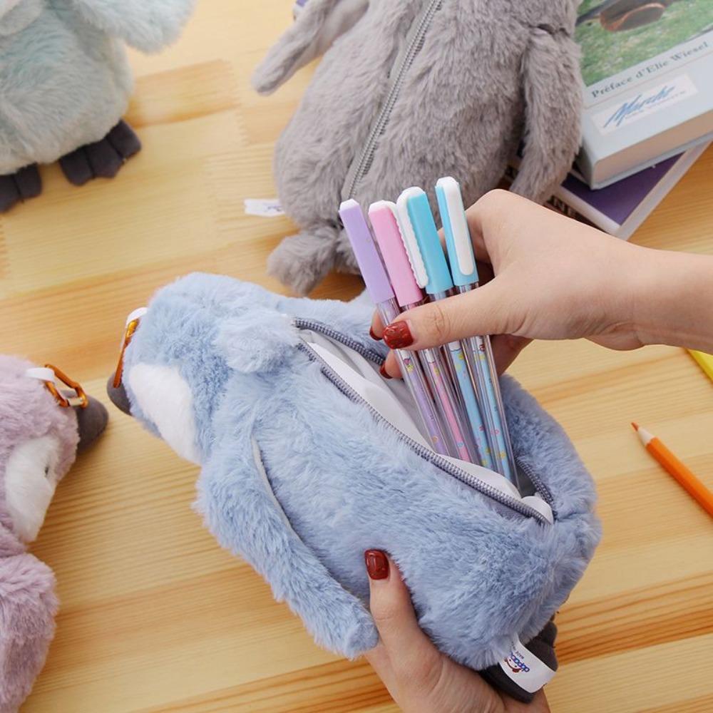 Stuffed Animal Plush Pencil Case Large Capacity Penguin Pencil Bag Stationery Bag Office Supplies фіолетовий
Stuffed Animal Plush Pencil Case Large Capacity Penguin Pencil Bag Stationery Bag Office Supplies фіолетовий