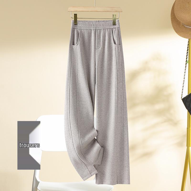 Женские шерстяные брюки с высокой посадкой и широкими штанинами на осень/зиму 2024 32 (145-155 lbs)
Женские шерстяные брюки с высокой посадкой и широкими штанинами на осень/зиму 2024 32 (145-155 lbs)