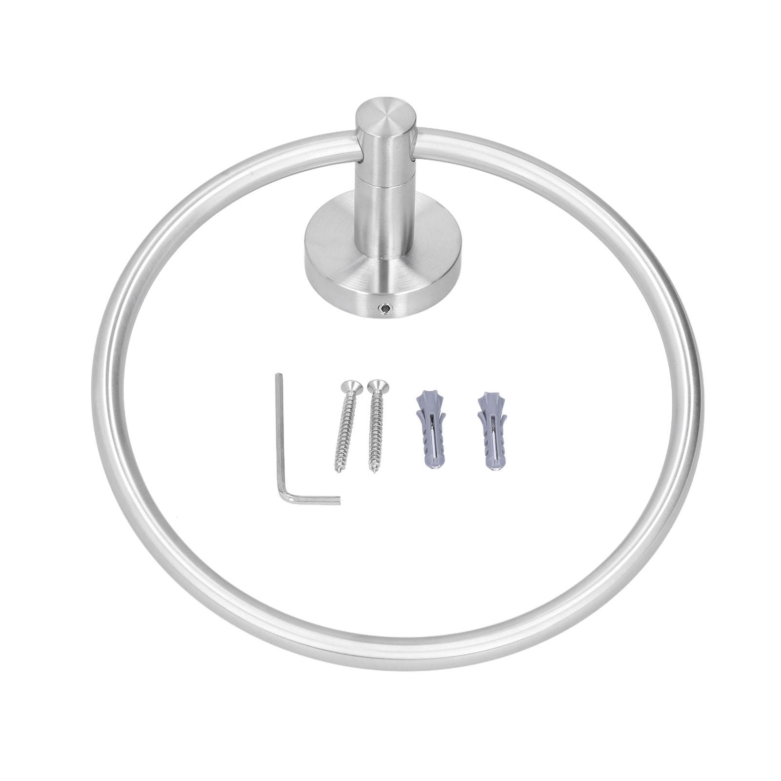 Towel Ring Modern Circle Wall Maounted Stainless Steel Bathroom Towel Rack for Bathroom
Towel Ring Modern Circle Wall Maounted Stainless Steel Bathroom Towel Rack for Bathroom