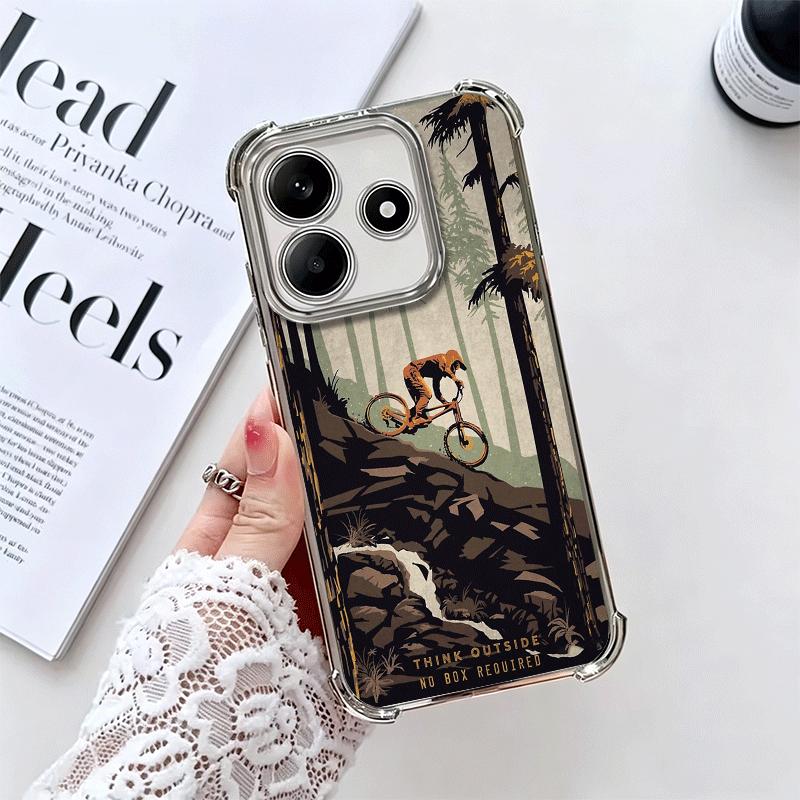 Mountain Bike Bicycle Soft Phone Case For Xiaomi Redmi Note 14 15 Pro Plus 13 12 11S 11T 5G 10 9S 9 Plating Anti-Fall Fundas Redmi Note 14 5G
Mountain Bike Bicycle Soft Phone Case For Xiaomi Redmi Note 14 15 Pro Plus 13 12 11S 11T 5G 10 9S 9 Plating Anti-Fall Fundas Redmi Note 14 5G