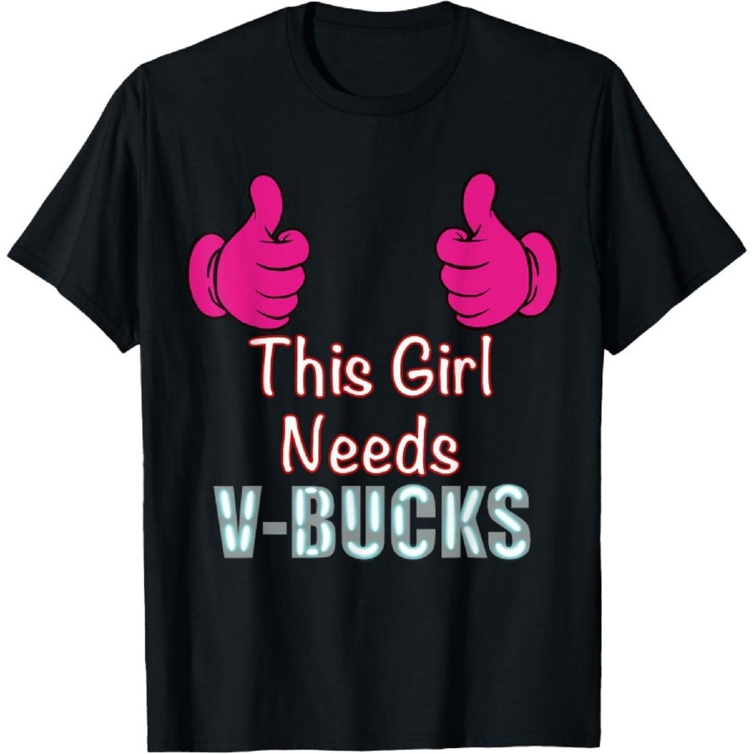 Funny this girl needs v bucks design for girls gaming T-Shirt XXXXXL чорний
Funny this girl needs v bucks design for girls gaming T-Shirt XXXXXL чорний