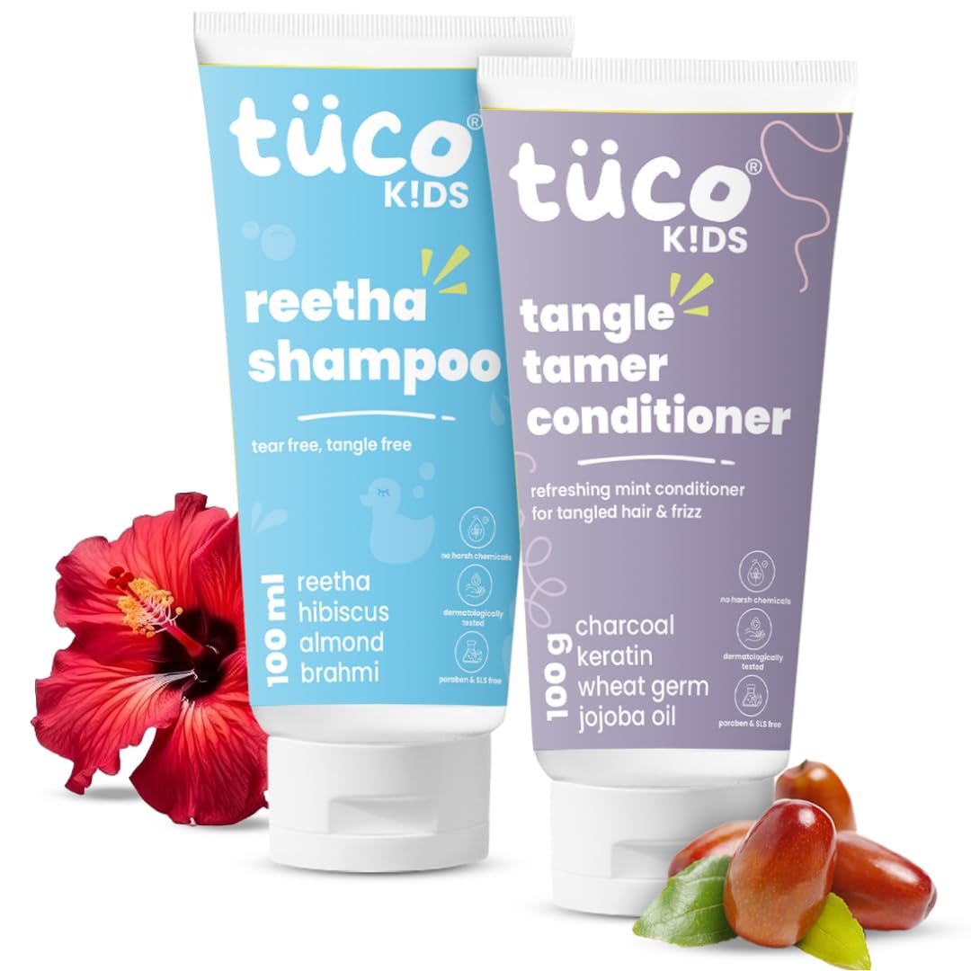 Шампунь Tuco® Kids Hair Brained Mild & Кондиционер для волос Tangle Tamer, без парабенов и сульфатов для детей от 3 лет, каждый по 100 мл (Комбинированный пакет)
Шампунь Tuco® Kids Hair Brained Mild & Кондиционер для волос Tangle Tamer, без парабенов и сульфатов для детей от 3 лет, каждый по 100 мл (Комбинированный пакет)
