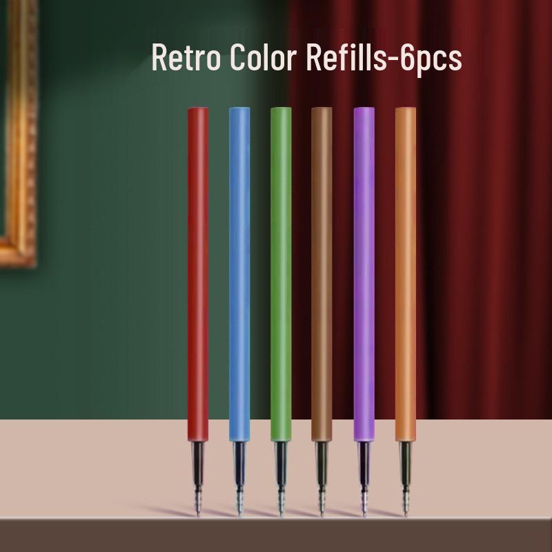 True Color Quick-Drying Gel Pen with Fine Nib and Colored Refills for Students and Journaling 0.5mm
True Color Quick-Drying Gel Pen with Fine Nib and Colored Refills for Students and Journaling 0.5mm