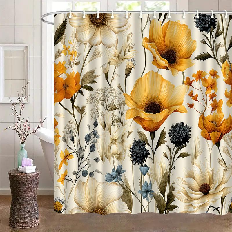 Peony Flowers Are Blooming.Washable Dirt-Resistant Shower Curtain Shower Head Waterproof Polyester Bath Curtain For Home Decor W60H190(CM)-1 Pcs
Peony Flowers Are Blooming.Washable Dirt-Resistant Shower Curtain Shower Head Waterproof Polyester Bath Curtain For Home Decor W60H190(CM)-1 Pcs