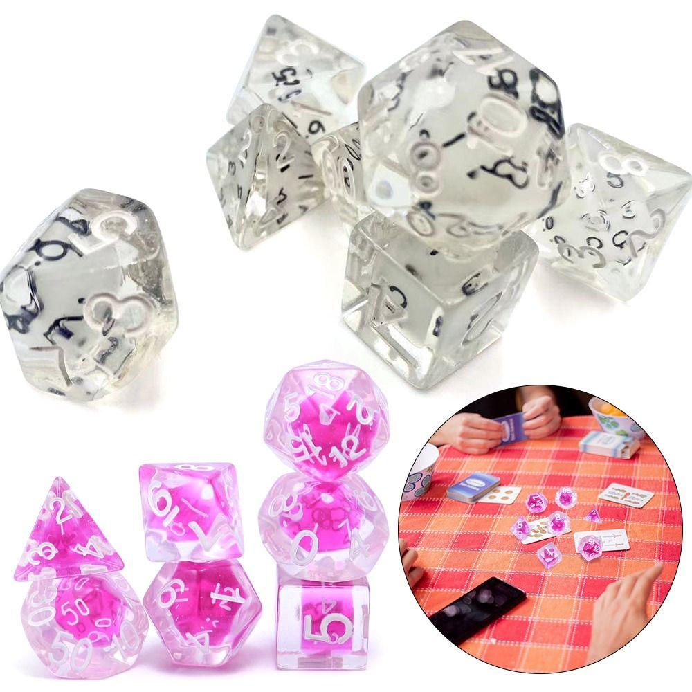 7 шт./компл. D4 D6 D8 D10 D12 D20 DND игральные кости 7-Die настольная игра игровые кости многогранные игральные кости TRPG DND
7 шт./компл. D4 D6 D8 D10 D12 D20 DND игральные кости 7-Die настольная игра игровые кости многогранные игральные кости TRPG DND