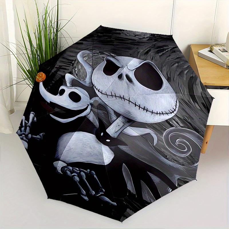 Jack Skellington,Nightmare Before Christmas Automatic Opening and Closing Umbrella - 8-rib Folding Design, Lightweight and Portable, Suitabl
Jack Skellington,Nightmare Before Christmas Automatic Opening and Closing Umbrella - 8-rib Folding Design, Lightweight and Portable, Suitabl