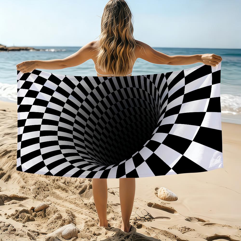Art 3D Vortex Illusion Towel Beach Towel Oversized Quick Dry Towel Absorbent Soft Swim BeachTowels for Men Women W40*H60(CM)
Art 3D Vortex Illusion Towel Beach Towel Oversized Quick Dry Towel Absorbent Soft Swim BeachTowels for Men Women W40*H60(CM)