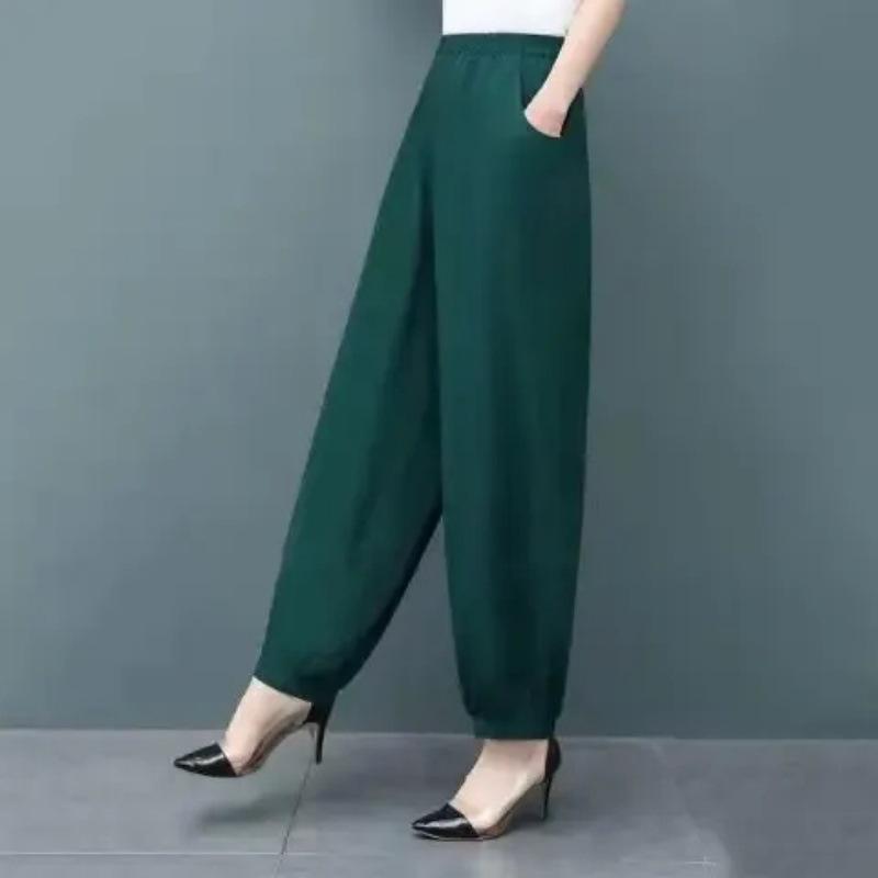 Elegant High Waist Plus Size Lantern Pants for Women - Spring & Summer Collection 2XL зелений
Elegant High Waist Plus Size Lantern Pants for Women - Spring & Summer Collection 2XL зелений