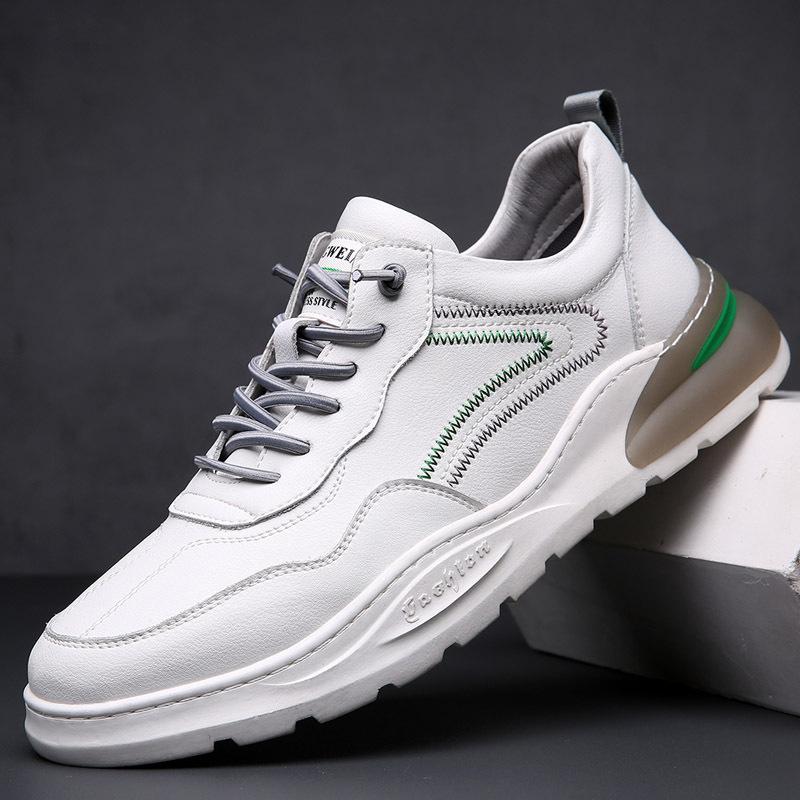 European Station New Autumn and Winter Men s Casual Shoes Leather Trend Sports Board Shoes Fleece Warm Black Men s Shoes 38
European Station New Autumn and Winter Men s Casual Shoes Leather Trend Sports Board Shoes Fleece Warm Black Men s Shoes 38