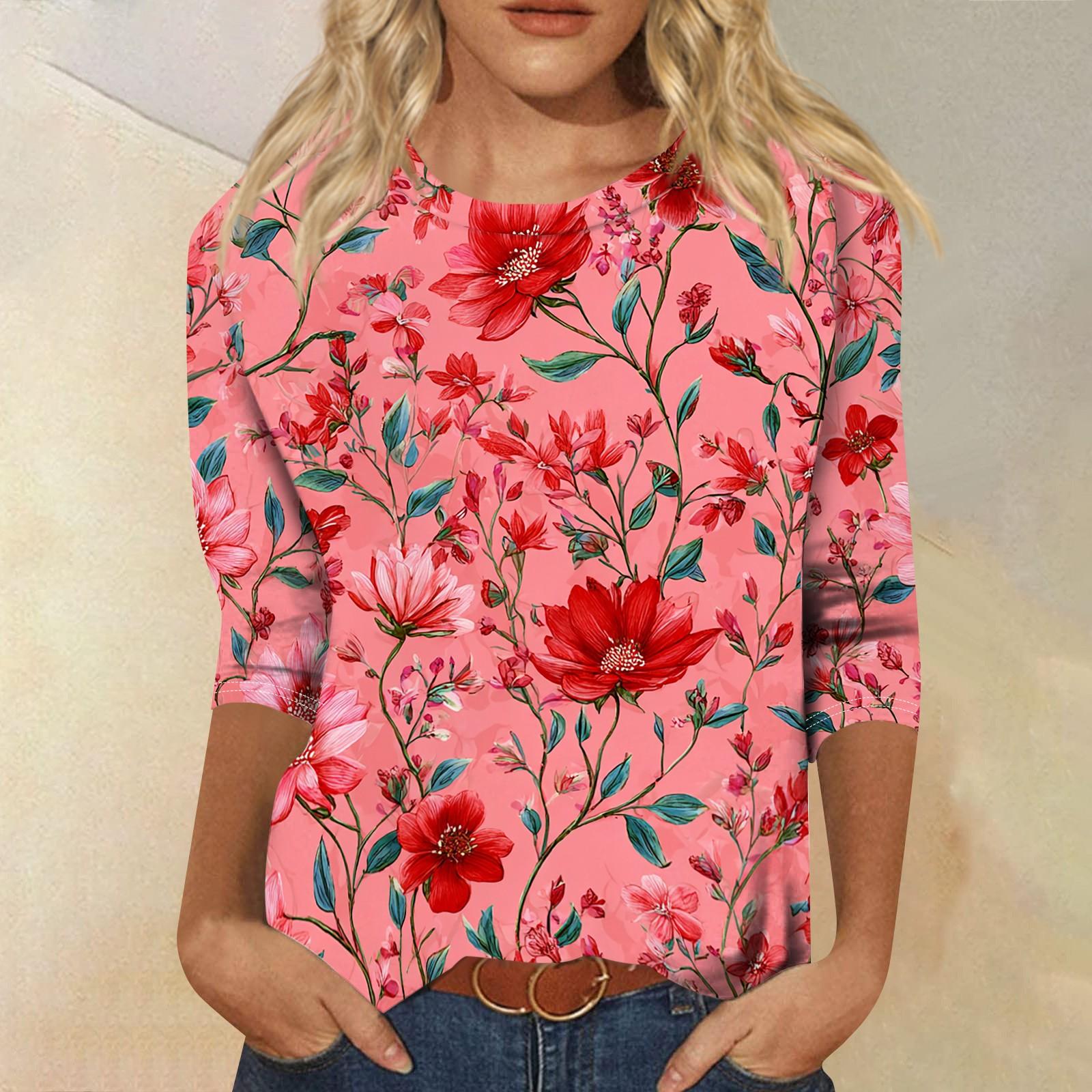 Women’s Casual Crew Neck Long Sleeve Floral Print Top Loose Fit Lightweight Pullover Blouse for Everyday Wear XXL розовый
Women’s Casual Crew Neck Long Sleeve Floral Print Top Loose Fit Lightweight Pullover Blouse for Everyday Wear XXL розовый