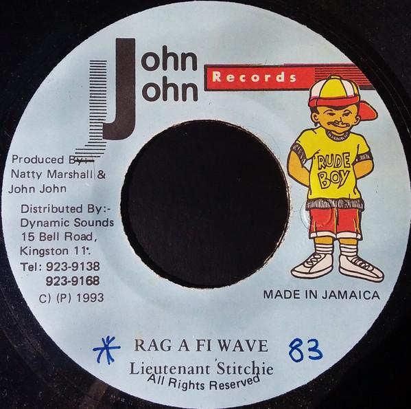 7inch Record LIEUTENANT STITCHIE - Rag A Fi Wave NONE John John Recor 1993 Jamaica Reggae, Ska & Dub Used
7inch Record LIEUTENANT STITCHIE - Rag A Fi Wave NONE John John Recor 1993 Jamaica Reggae, Ska & Dub Used
