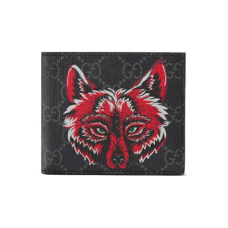 Gucci GG Supreme Black Canvas Men s Bifold Wallet, Red Wolf Head Print, Men s Daily Business Travel Bi-Fold Wallet 451268-91MAN-9789 Basic Set (Bag+Dust Bag)
Gucci GG Supreme Black Canvas Men s Bifold Wallet, Red Wolf Head Print, Men s Daily Business Travel Bi-Fold Wallet 451268-91MAN-9789 Basic Set (Bag+Dust Bag)