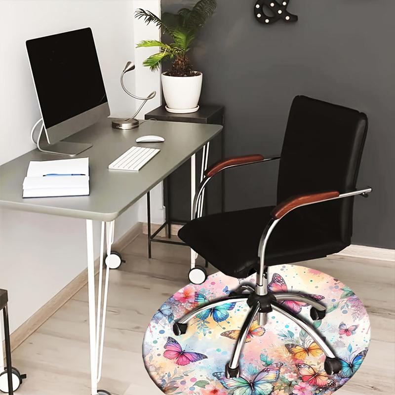 1pc Office Carpet Chair Mats Colorful Butterflies Watercolor Floral Perfect for Decorating Office Chairss, Or Bedrooms.YDT361 80cm by 80cm
1pc Office Carpet Chair Mats Colorful Butterflies Watercolor Floral Perfect for Decorating Office Chairss, Or Bedrooms.YDT361 80cm by 80cm