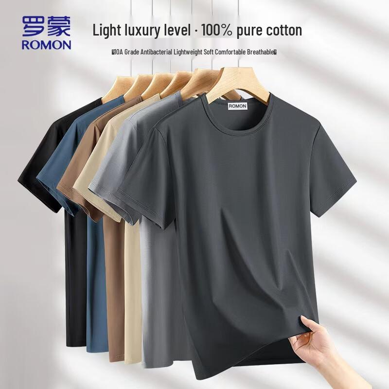 ROMON Men s 100% Cotton Short Sleeve T-Shirt XL
ROMON Men s 100% Cotton Short Sleeve T-Shirt XL