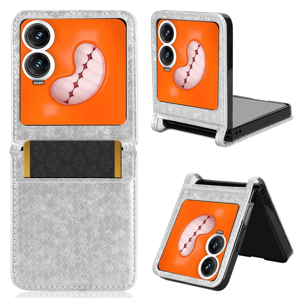 Для Infinix Zero Flip 5G Case Dot Pattern Imprint Обкладинка для телефону ПК із PU шкірою з тримачем для карток E
Для Infinix Zero Flip 5G Case Dot Pattern Imprint Обкладинка для телефону ПК із PU шкірою з тримачем для карток E