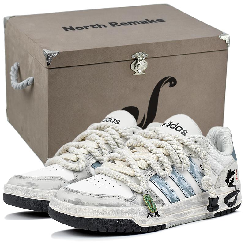 Adidas Neo Entrap Slip Resistant Abrasion Resistant Low top Skateboard Shoes Unisex White Cyan JI2546(Team1676-S-BOX) 44⅔
Adidas Neo Entrap Slip Resistant Abrasion Resistant Low top Skateboard Shoes Unisex White Cyan JI2546(Team1676-S-BOX) 44⅔