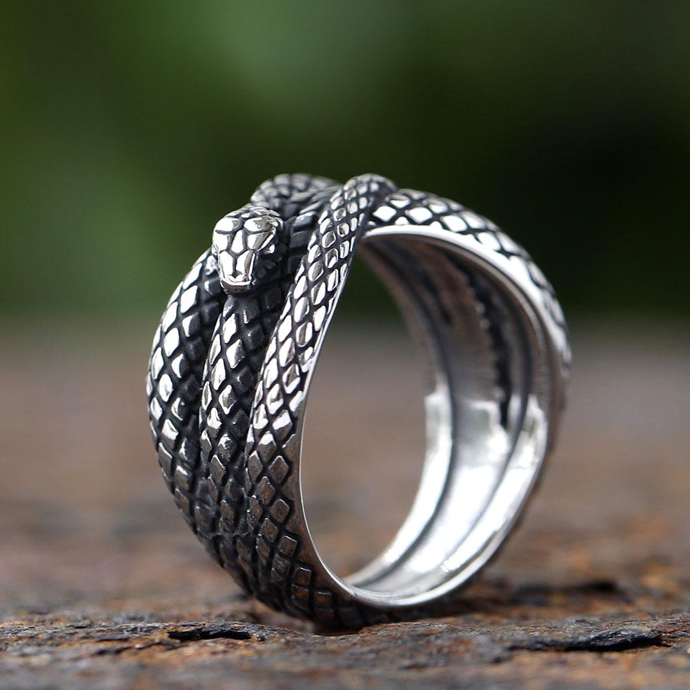 2024 Новое модное мужское панк-рок кольцо с 3D-змеей в готическом стиле из нержавеющей стали 316L Biker Anel Movie Jewelry 9
2024 Новое модное мужское панк-рок кольцо с 3D-змеей в готическом стиле из нержавеющей стали 316L Biker Anel Movie Jewelry 9