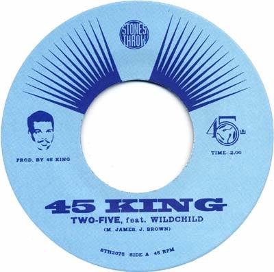 7inch Record 45 KING, WILDCHILD - Two-Five STH7025 Stones Throw Re 2004 US Rap & Hip-Hop/R&B Used
7inch Record 45 KING, WILDCHILD - Two-Five STH7025 Stones Throw Re 2004 US Rap & Hip-Hop/R&B Used