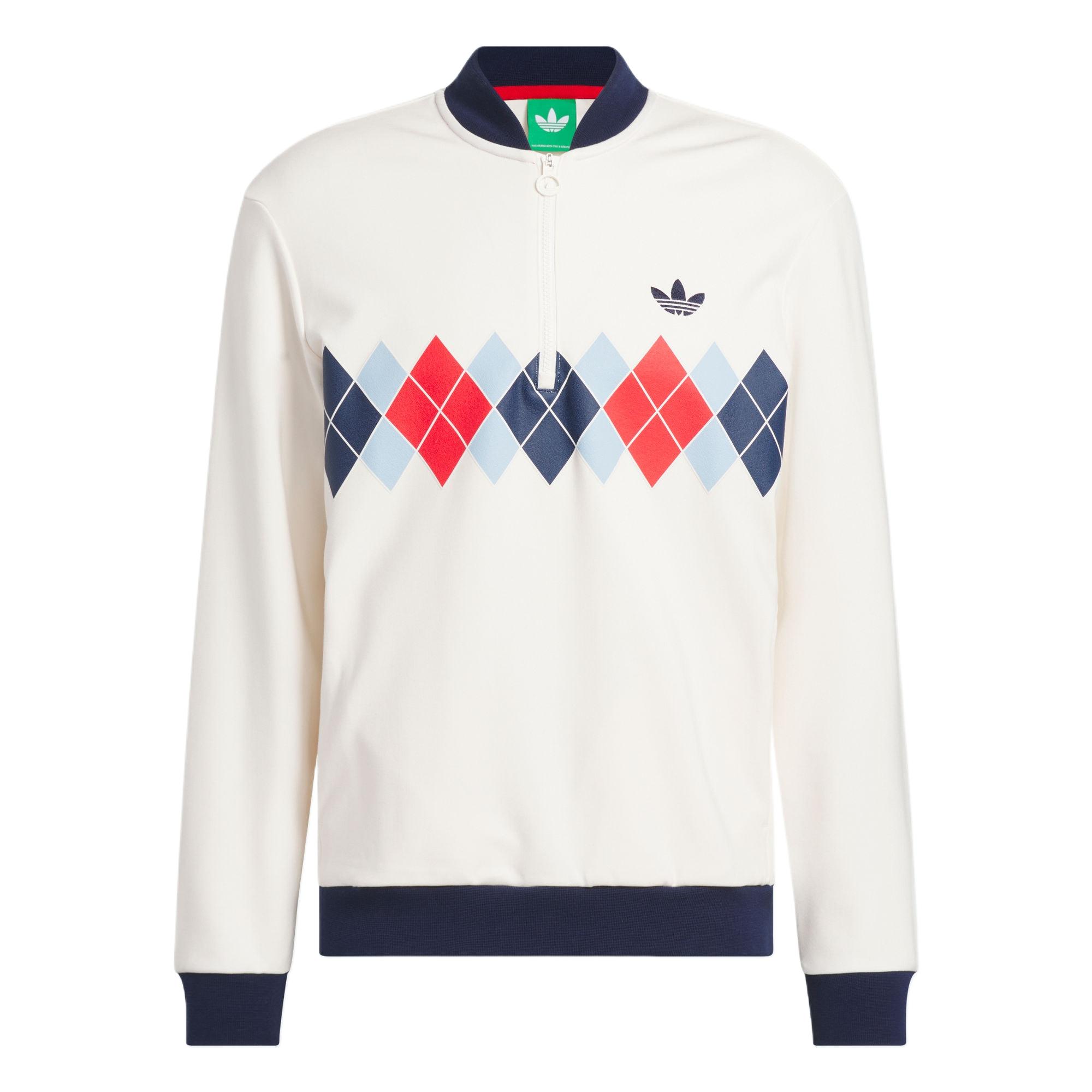 Adidas Originals Argyle Printed Sweatshirt Fashion Simple Trend Half-Zip Sports Pullover Stand Collar Men sweatshirt Pink White JH3871 2XL
Adidas Originals Argyle Printed Sweatshirt Fashion Simple Trend Half-Zip Sports Pullover Stand Collar Men sweatshirt Pink White JH3871 2XL