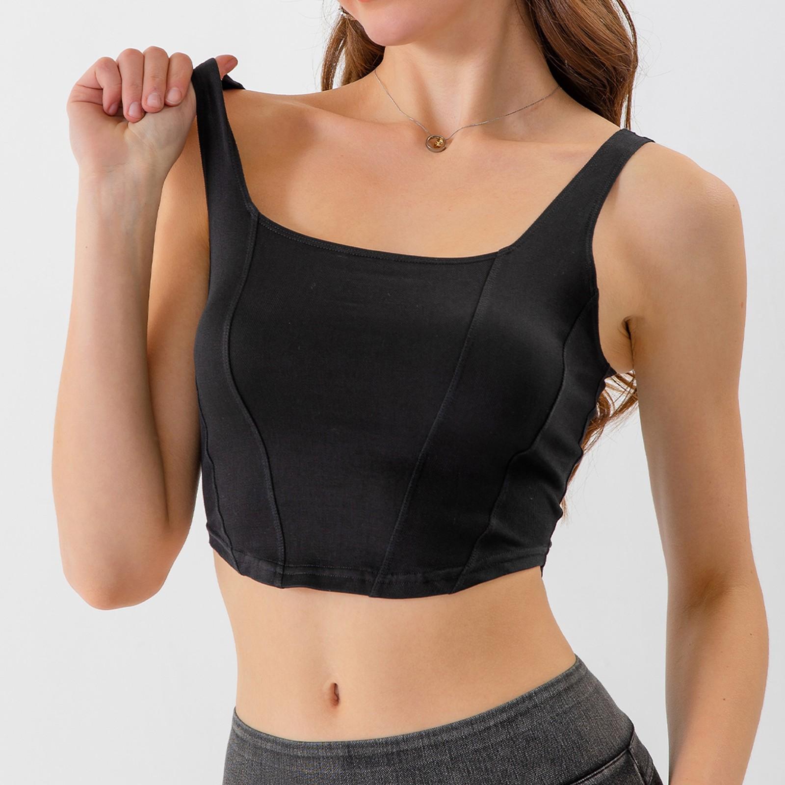 Женский бюстгальтер для йоги и спорта с эластичной резинкой, противоударный, для бега S чёрный
Женский бюстгальтер для йоги и спорта с эластичной резинкой, противоударный, для бега S чёрный