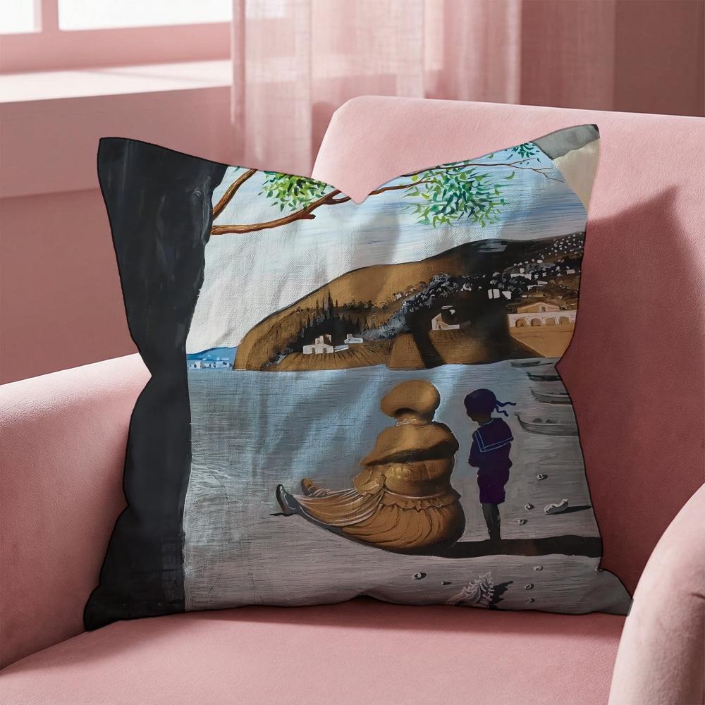 The Persistence of Memory Dal Cushion Cover Multi-Scene Pillow Cover for Home & Car - Reversible, Soft & Durable for Daily Use 30cmx30cm
The Persistence of Memory Dal Cushion Cover Multi-Scene Pillow Cover for Home & Car - Reversible, Soft & Durable for Daily Use 30cmx30cm