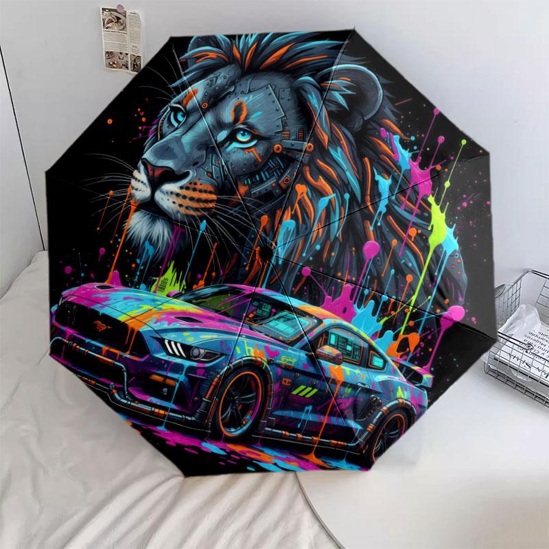 Graffiti sports car Pattern Pattern New Style Umbrella, 1 Piece Automatic Folding Umbrella, Portable Travel Umbrella, Outdoor Umbrella, Birthday Gift
Graffiti sports car Pattern Pattern New Style Umbrella, 1 Piece Automatic Folding Umbrella, Portable Travel Umbrella, Outdoor Umbrella, Birthday Gift