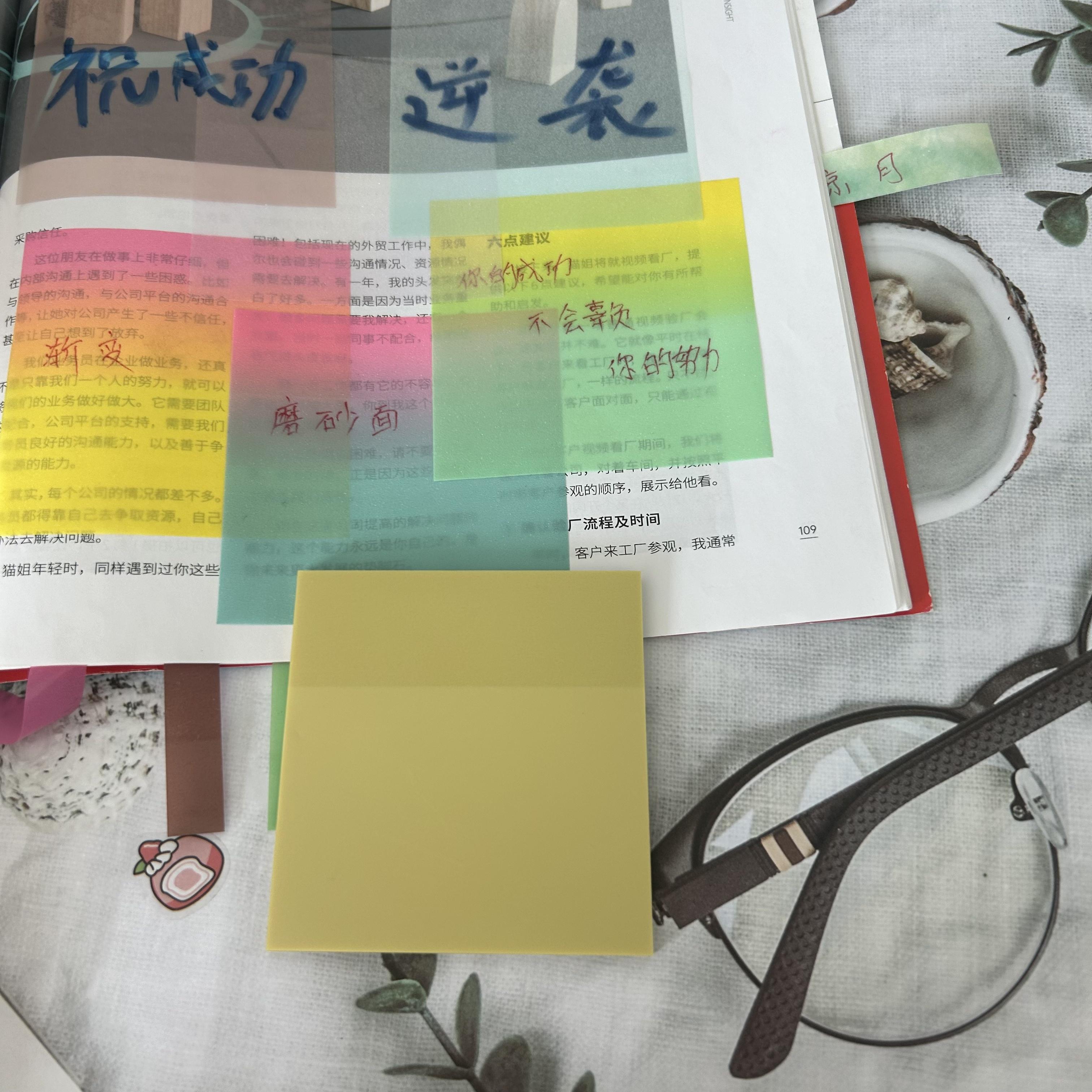 50 Sheets/pad Transparent Sticky Notes Pad Waterproof Self-Adhesive Clear Memo Message Reminder Home Office School Supplies
50 Sheets/pad Transparent Sticky Notes Pad Waterproof Self-Adhesive Clear Memo Message Reminder Home Office School Supplies