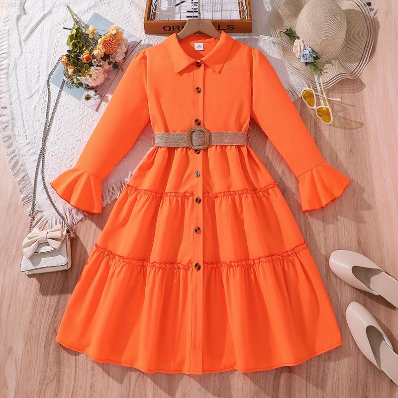 2025 Spring Collection: European & American Kids Long-Sleeve Shirt Dress 150cm=10Y помаранчевий
2025 Spring Collection: European & American Kids Long-Sleeve Shirt Dress 150cm=10Y помаранчевий