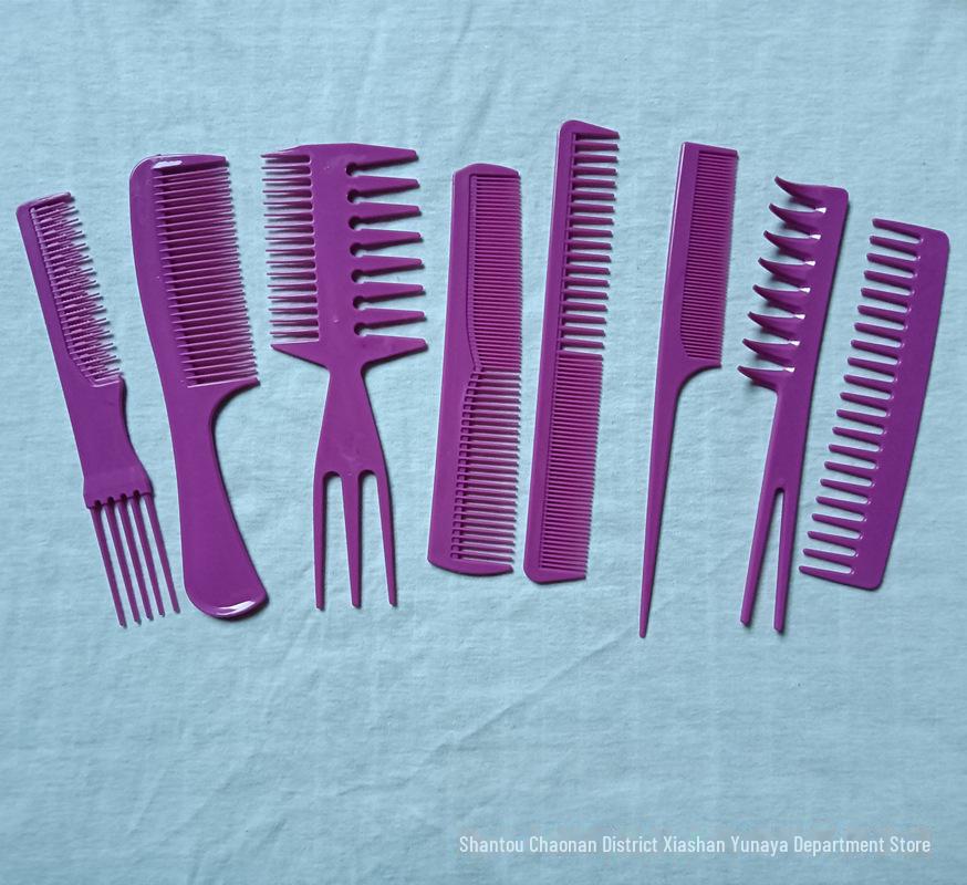 Набор из восьми расчесок для укладки волос и макияжа для использования в студии
Набор из восьми расчесок для укладки волос и макияжа для использования в студии