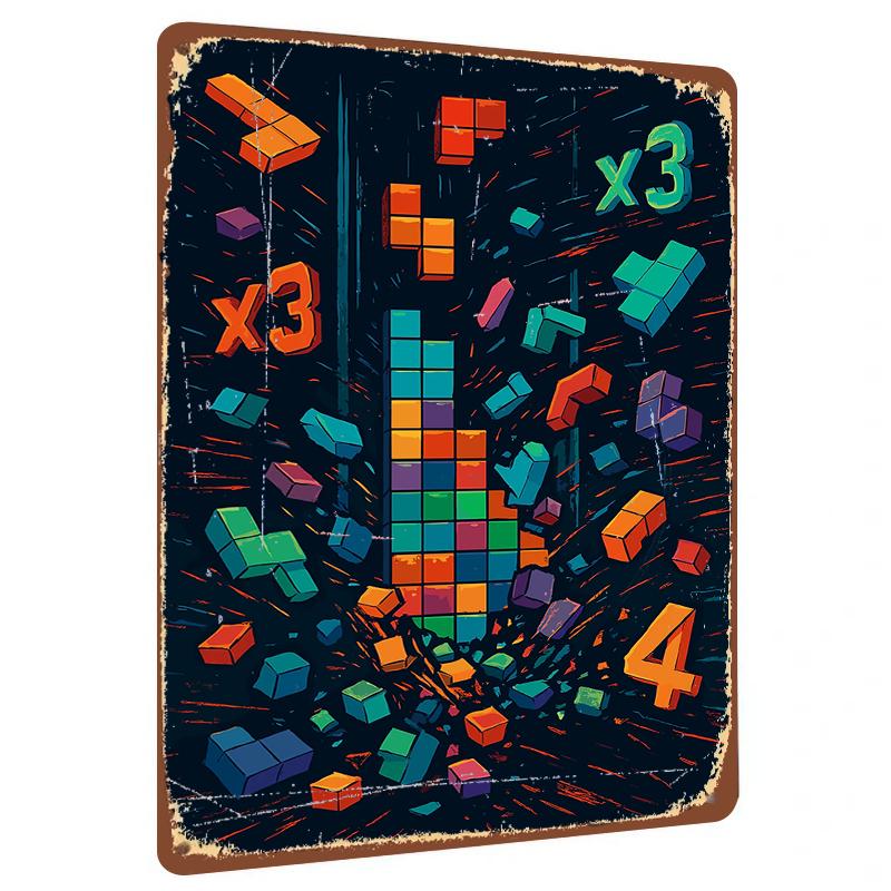 Retro Pixel Game Art Metal Tin Sign Living Room Bedroom Decorative Painting Creative Wall Hanging 20x30cm(7.8x11.8inch)
Retro Pixel Game Art Metal Tin Sign Living Room Bedroom Decorative Painting Creative Wall Hanging 20x30cm(7.8x11.8inch)