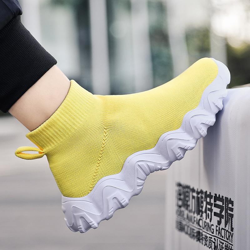 Classmate men s new high-top elastic socks children s shoes women s thick-soled one-pedal casual sports shoes 38/24.5cm
Classmate men s new high-top elastic socks children s shoes women s thick-soled one-pedal casual sports shoes 38/24.5cm