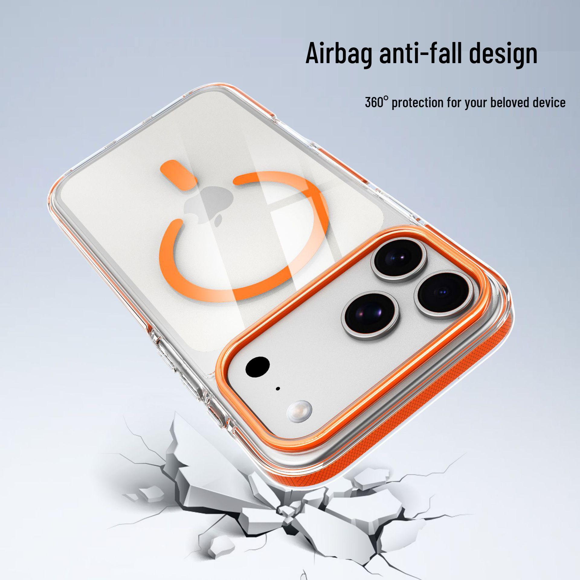 Magnetic Airbag Drop-Proof Transparent Case for iPhone 17 Pro/16 Pro Max - Ultra-Thin Full Coverage iPhone 17 Pro Max
Magnetic Airbag Drop-Proof Transparent Case for iPhone 17 Pro/16 Pro Max - Ultra-Thin Full Coverage iPhone 17 Pro Max