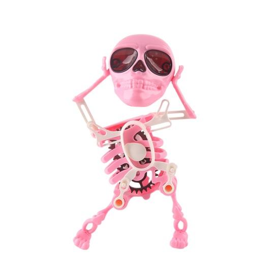 Детская заводная танцующая игрушка-скелет со светодиодной подсветкой, Хэллоуин, электрическая, 3D, качающийся, шарнирный скелет, пружинная заводная игрушка, настольное украшение
Детская заводная танцующая игрушка-скелет со светодиодной подсветкой, Хэллоуин, электрическая, 3D, качающийся, шарнирный скелет, пружинная заводная игрушка, настольное украшение