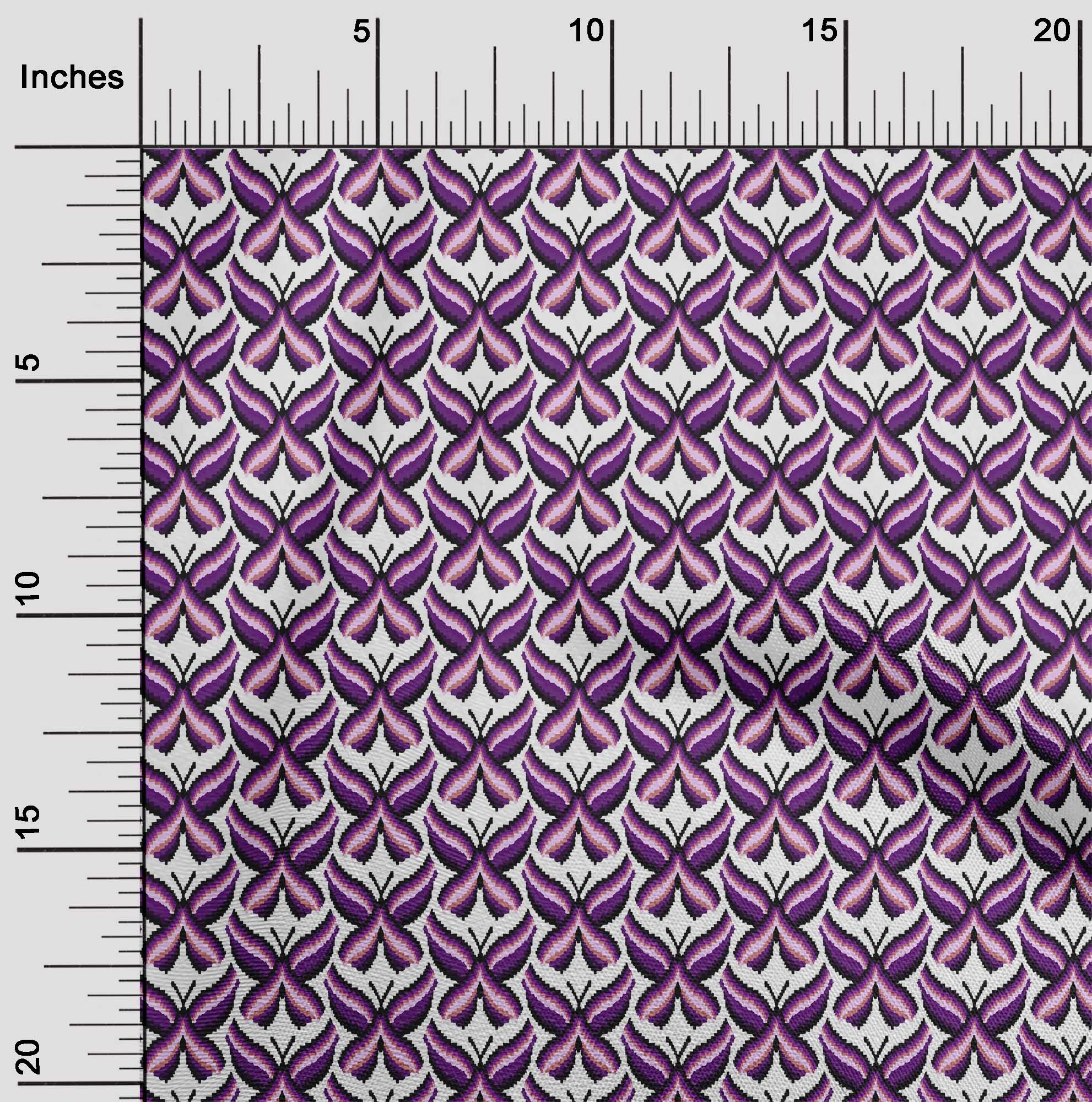 oneOone Cotton Flex Fabric Flame Stitch Printed Fabric 1 Yard 40 Inch Wide 42 Inch - Viscose Chiffon фіолетовий
oneOone Cotton Flex Fabric Flame Stitch Printed Fabric 1 Yard 40 Inch Wide 42 Inch - Viscose Chiffon фіолетовий