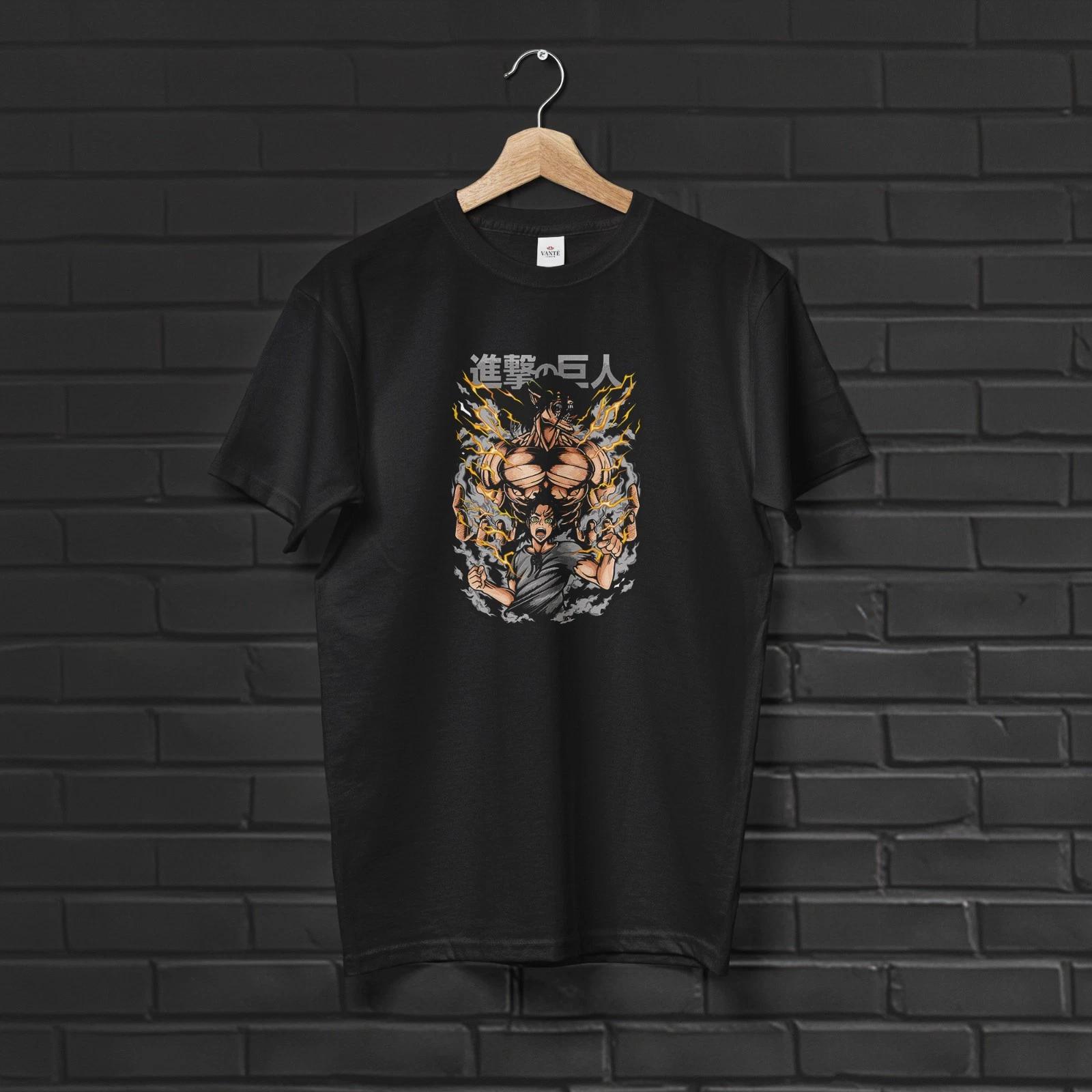 Eren Yeager T Shirt Titan Slayer Graphic Cotton Streetwear Fan Tee 2XL
Eren Yeager T Shirt Titan Slayer Graphic Cotton Streetwear Fan Tee 2XL