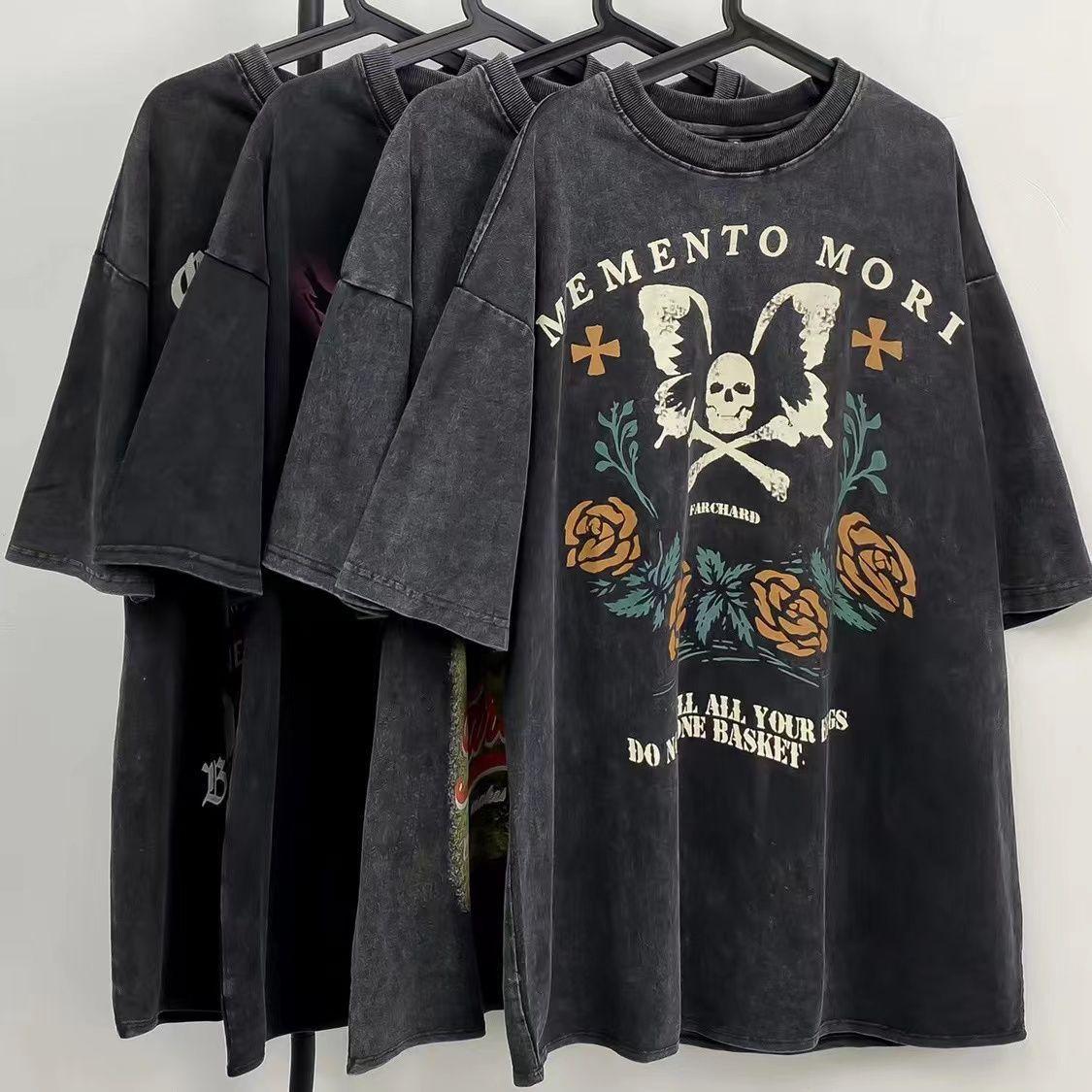 Y2K Vintage Gothic Skull Graphic Print Футболка женская свободного покроя из чистого хлопка с коротким рукавом, уличная женская укороченная футболка M
Y2K Vintage Gothic Skull Graphic Print Футболка женская свободного покроя из чистого хлопка с коротким рукавом, уличная женская укороченная футболка M