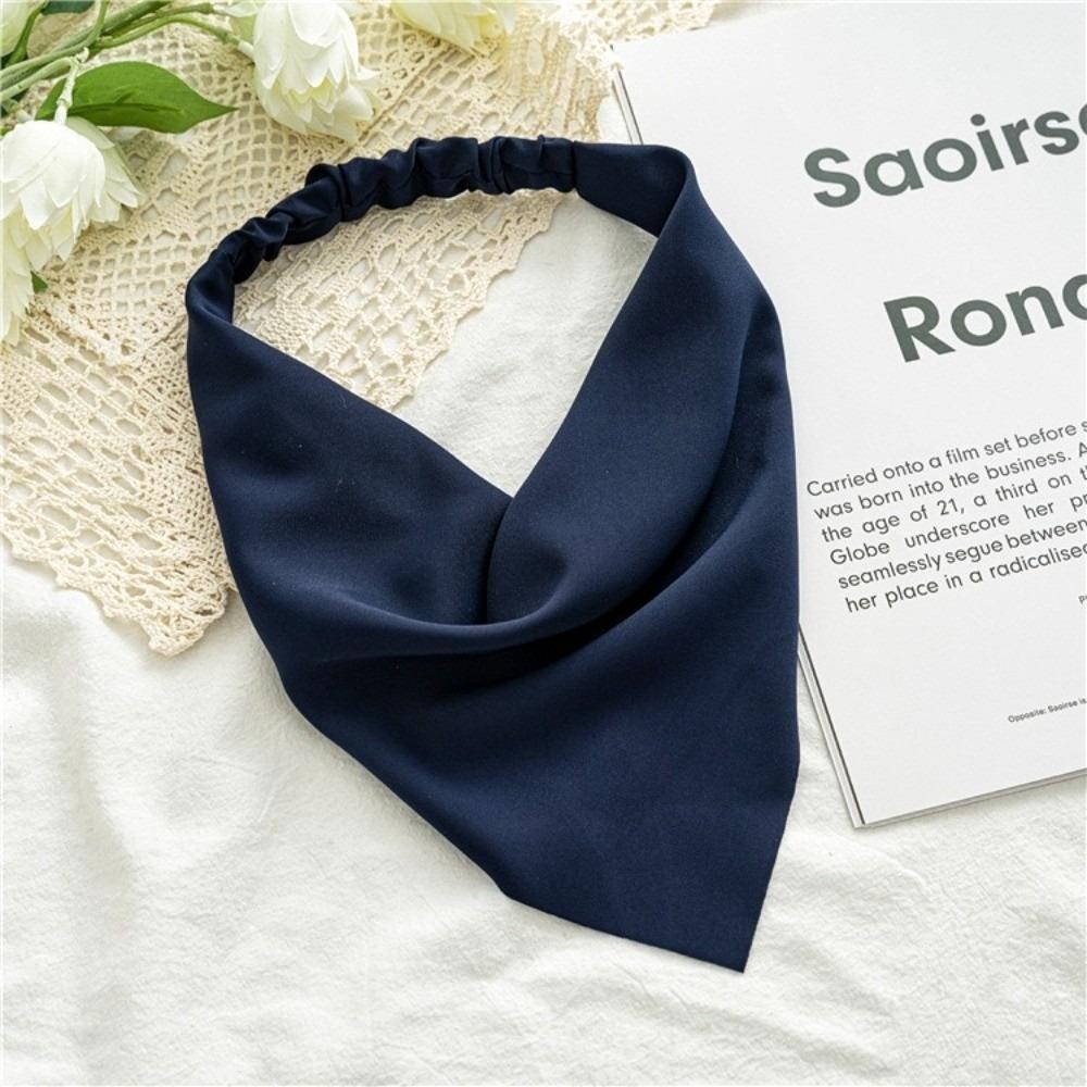 Chiffon Material Head Scarf Solid Color Elastic Hairband Fashion Triangle Bandanas Women Girls
Chiffon Material Head Scarf Solid Color Elastic Hairband Fashion Triangle Bandanas Women Girls