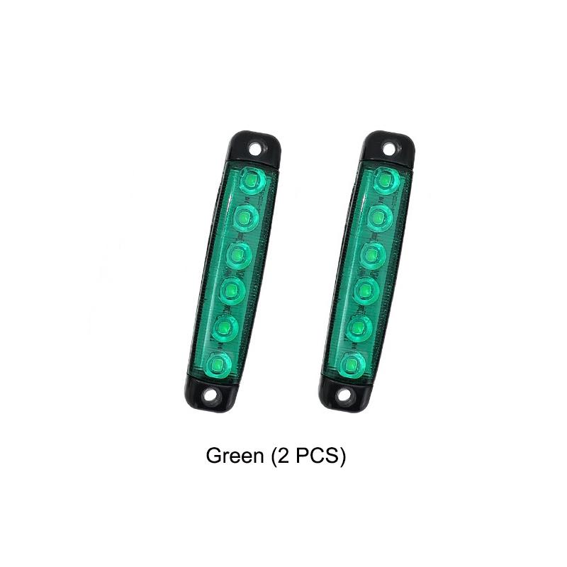 2 шт. 12 В/24 В 6 светодиодных боковых водонепроницаемых габаритных огней для автомобиля, передние и задние фонари для грузовиков, кабин, автофургонов, прицепов 12V-24V жёлтый
2 шт. 12 В/24 В 6 светодиодных боковых водонепроницаемых габаритных огней для автомобиля, передние и задние фонари для грузовиков, кабин, автофургонов, прицепов 12V-24V жёлтый