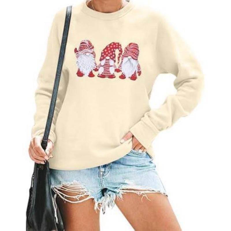 Свитшот Счастливого Рождества Гном Санта Милый Пуловер с длинным рукавом XXL бежевый
Свитшот Счастливого Рождества Гном Санта Милый Пуловер с длинным рукавом XXL бежевый