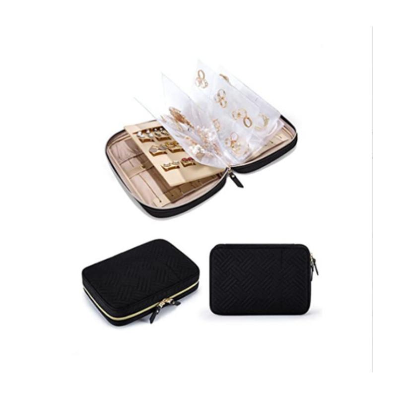 2026 New Portable Jewelry Bag Jewelry Travel Organizer Clip Jewelry Bag Transparent Clutch black;24.3*5.2*17cm
2026 New Portable Jewelry Bag Jewelry Travel Organizer Clip Jewelry Bag Transparent Clutch black;24.3*5.2*17cm