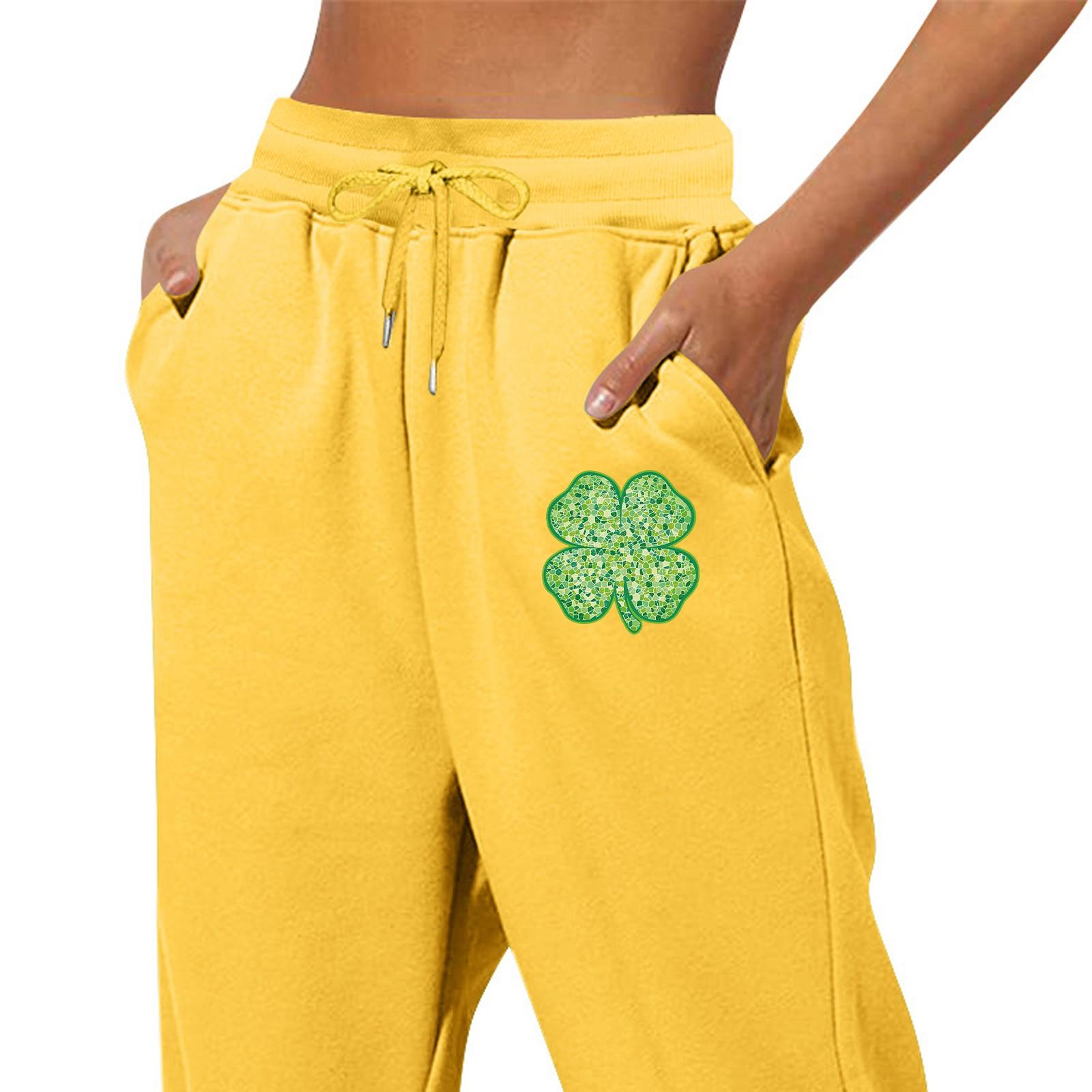 Весенние и однотонные принтованные модные женские повседневные брюки с карманами и шнурком XL жёлтый
Весенние и однотонные принтованные модные женские повседневные брюки с карманами и шнурком XL жёлтый