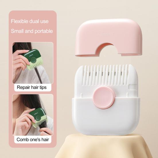 Точилка для волос, портативная расческа «два в одном», съемное лезвие, легко чистится, домашняя стрижка для студентов и детей
Точилка для волос, портативная расческа «два в одном», съемное лезвие, легко чистится, домашняя стрижка для студентов и детей