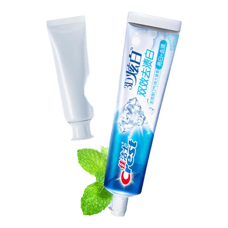 Crest 3D White Dual Action Toothpaste
Crest 3D White Dual Action Toothpaste
