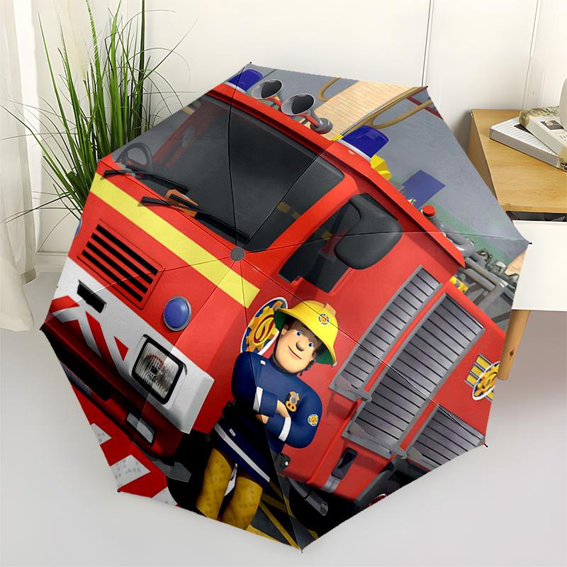 Fireman Fire trucks Themed Travel Umbrella-8 Ribs Automatic Opening and Closing, Portable Folding Design, Compact and Stylish Umbrella Suita
Fireman Fire trucks Themed Travel Umbrella-8 Ribs Automatic Opening and Closing, Portable Folding Design, Compact and Stylish Umbrella Suita