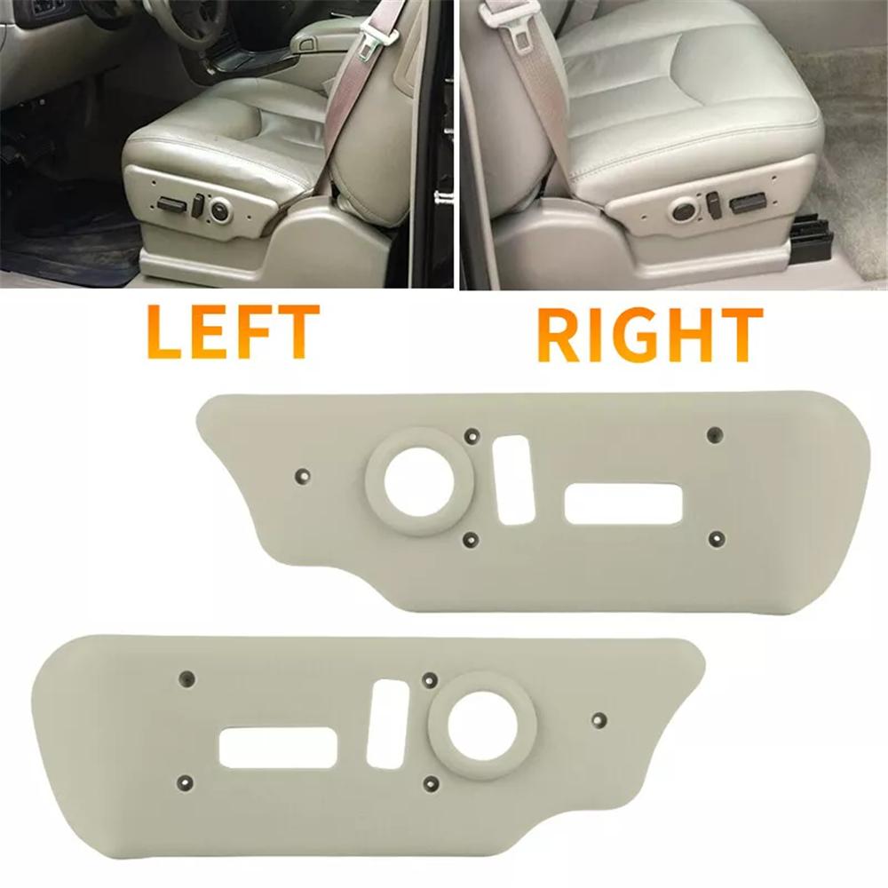 Pair Front Left And Right Seat Control Switch Bezel Cover For 03-06 Silverado /Sierra 1500 3500
Pair Front Left And Right Seat Control Switch Bezel Cover For 03-06 Silverado /Sierra 1500 3500