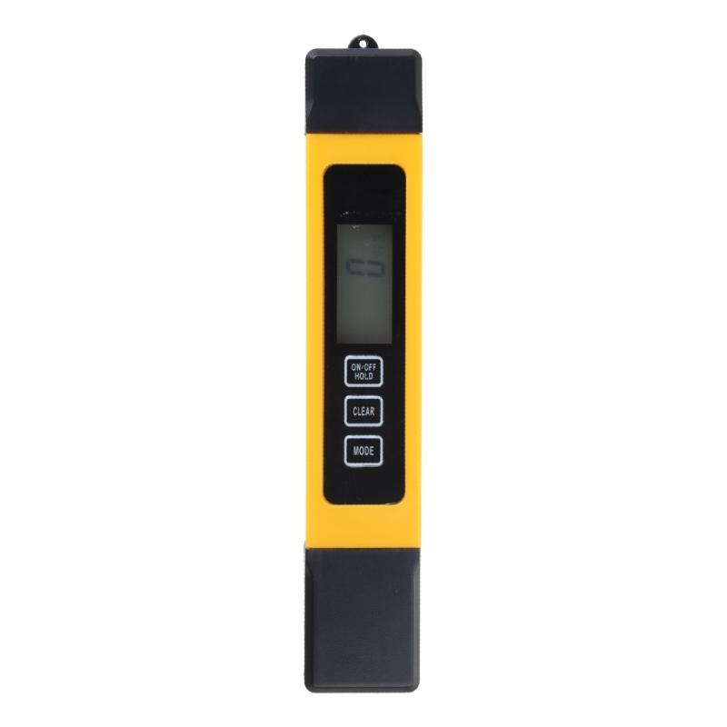PH Tester Professional Water Quality Tester Portable Pen Type Acidometer for Aquarium Filter Acidimeter Measure Analysis жовтий
PH Tester Professional Water Quality Tester Portable Pen Type Acidometer for Aquarium Filter Acidimeter Measure Analysis жовтий