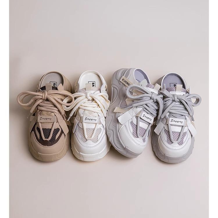 Baotou half slippers women s outer wear 2025 spring and summer new mesh breathable lazy explosion thick-soled casual dad shoes 35 хакі
Baotou half slippers women s outer wear 2025 spring and summer new mesh breathable lazy explosion thick-soled casual dad shoes 35 хакі