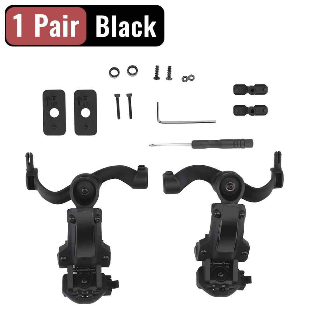 Комплект кронштейнов для гарнитуры для стрельбы Адаптер для поворотной направляющей для шлема под разными углами Подходит для OPS Core ARC и крепления для наушников на направляющей Team Wendy M-LOK
Комплект кронштейнов для гарнитуры для стрельбы Адаптер для поворотной направляющей для шлема под разными углами Подходит для OPS Core ARC и крепления для наушников на направляющей Team Wendy M-LOK